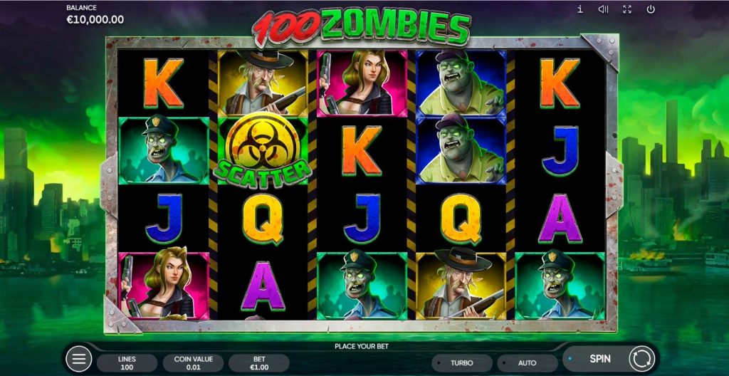 100 Zombies slot 3